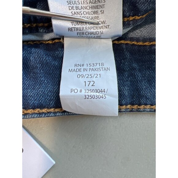 Joes The Brixton Straight Narrow Jean Size 18 Distressed Medium Vintage Blue NEW - Picture 11 of 13